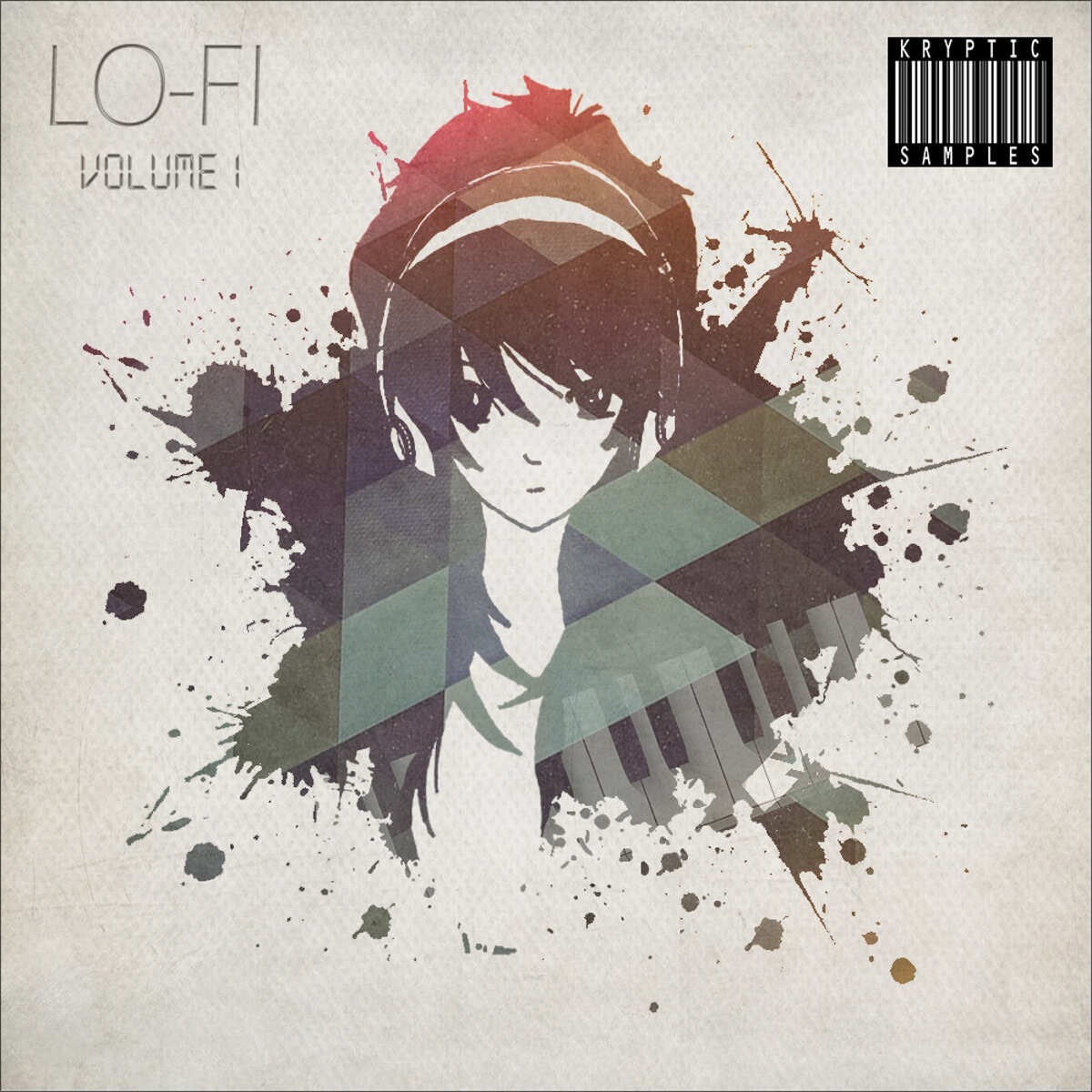 Kryptic Samples - Lo-Fi Vol. 1 Sample Packs Software GUI Artwork